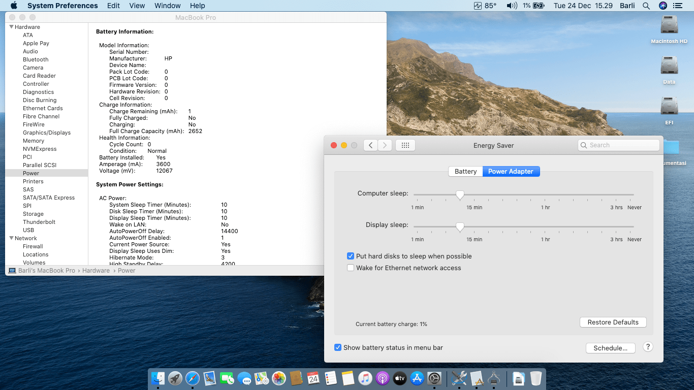 HP Probook 240 G2 [Intel HD 4000] 8